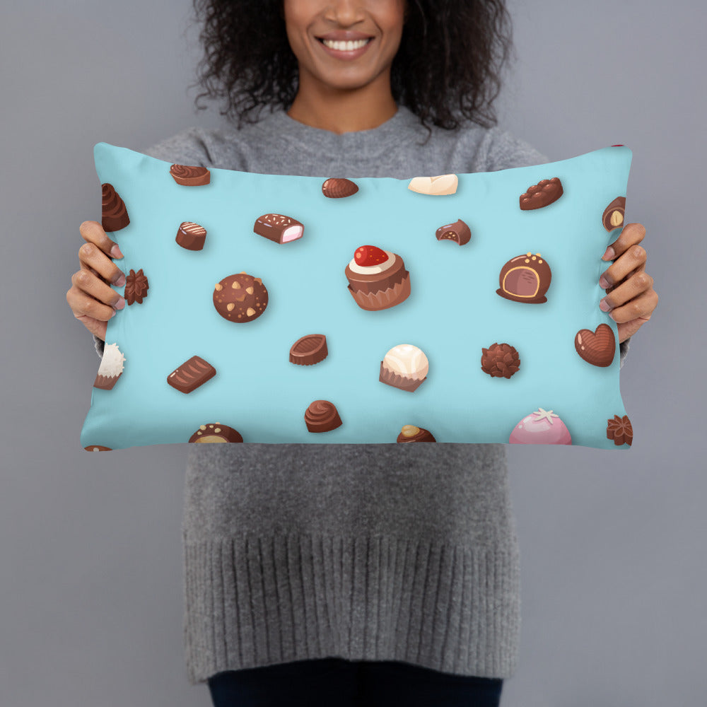 Chocolate Truffle Pillow