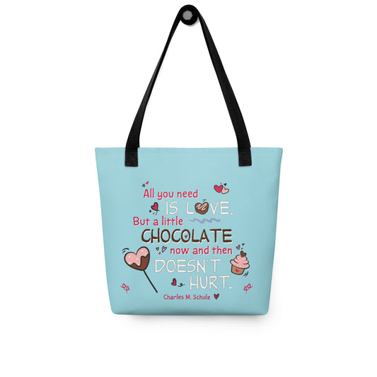 All You Need is Love and Chocolate Tote bag