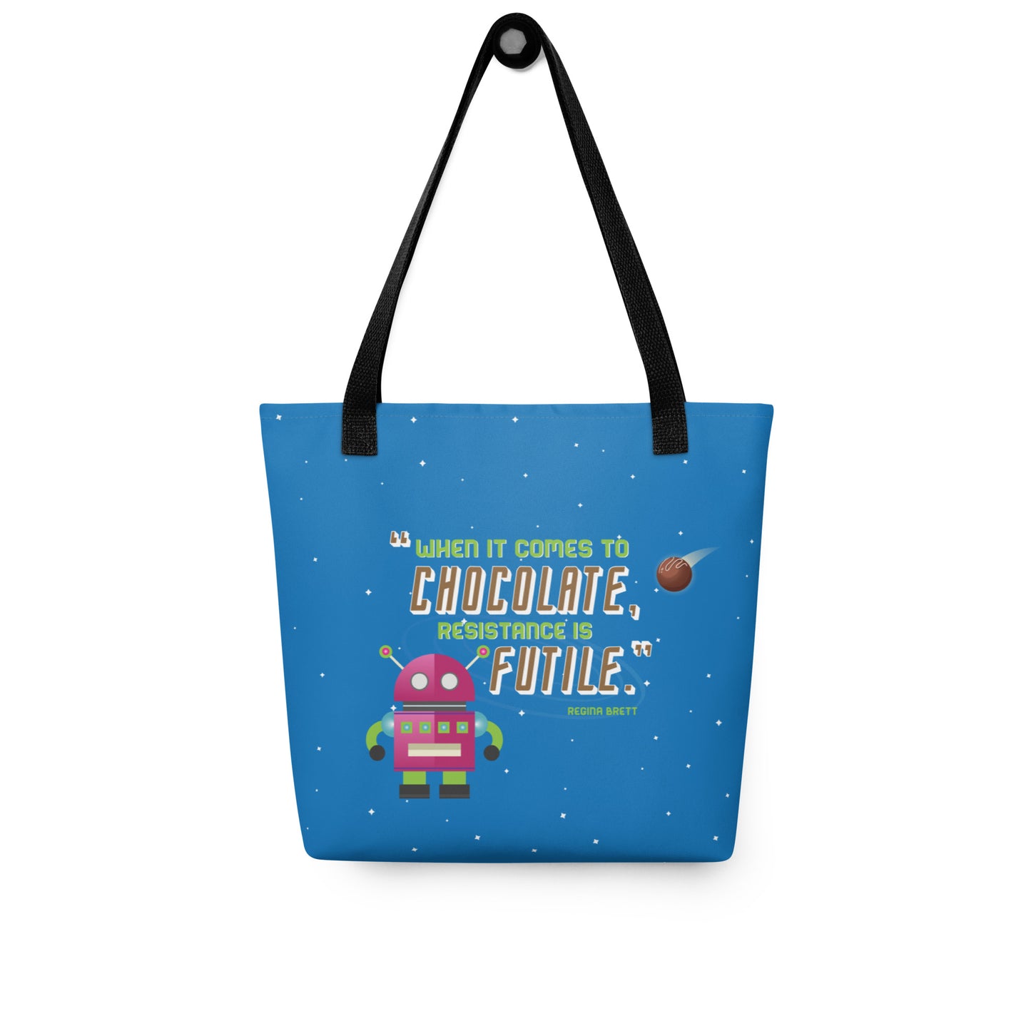 Resistance to Chocolate is Futile Tote bag