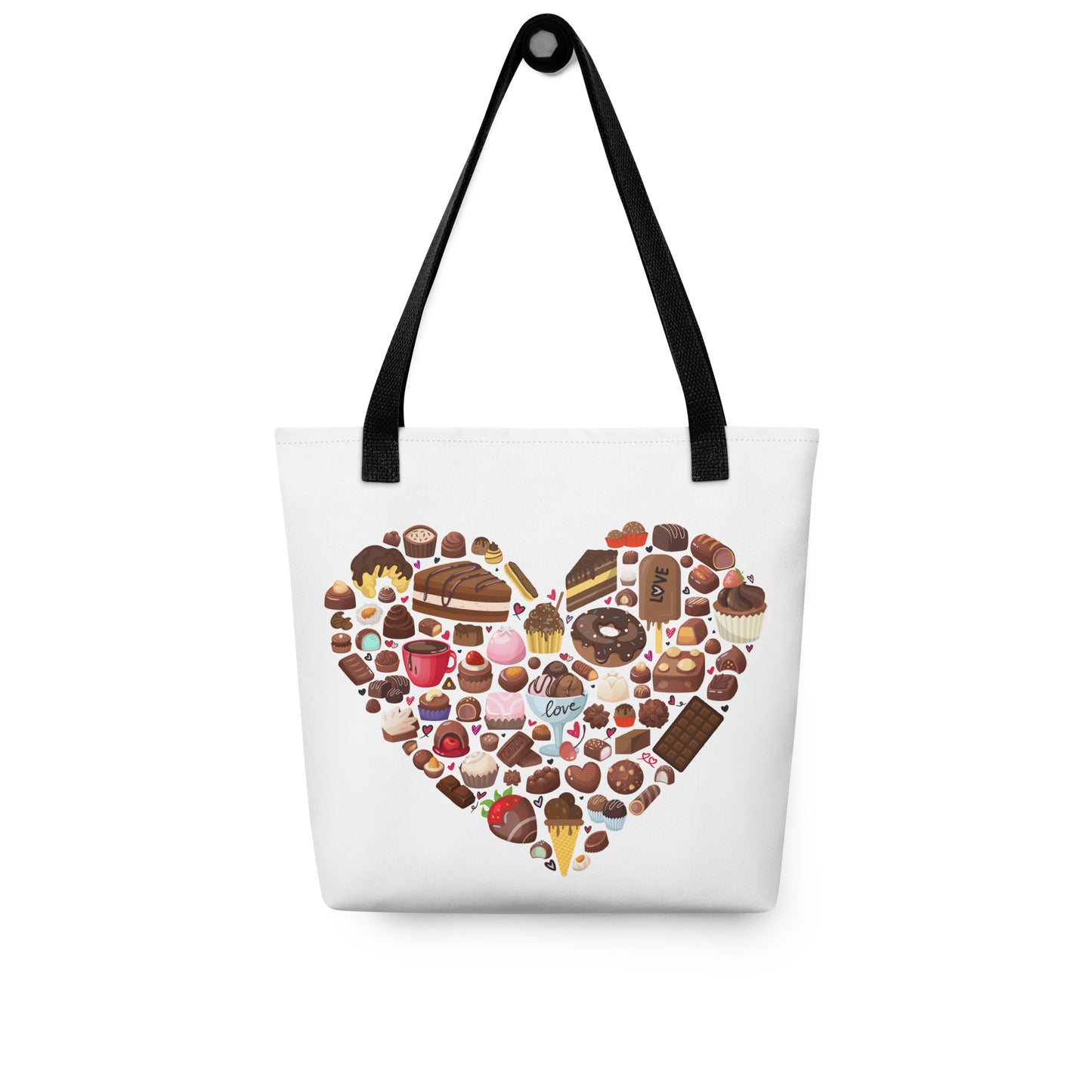 Chocolate Heart Tote bag