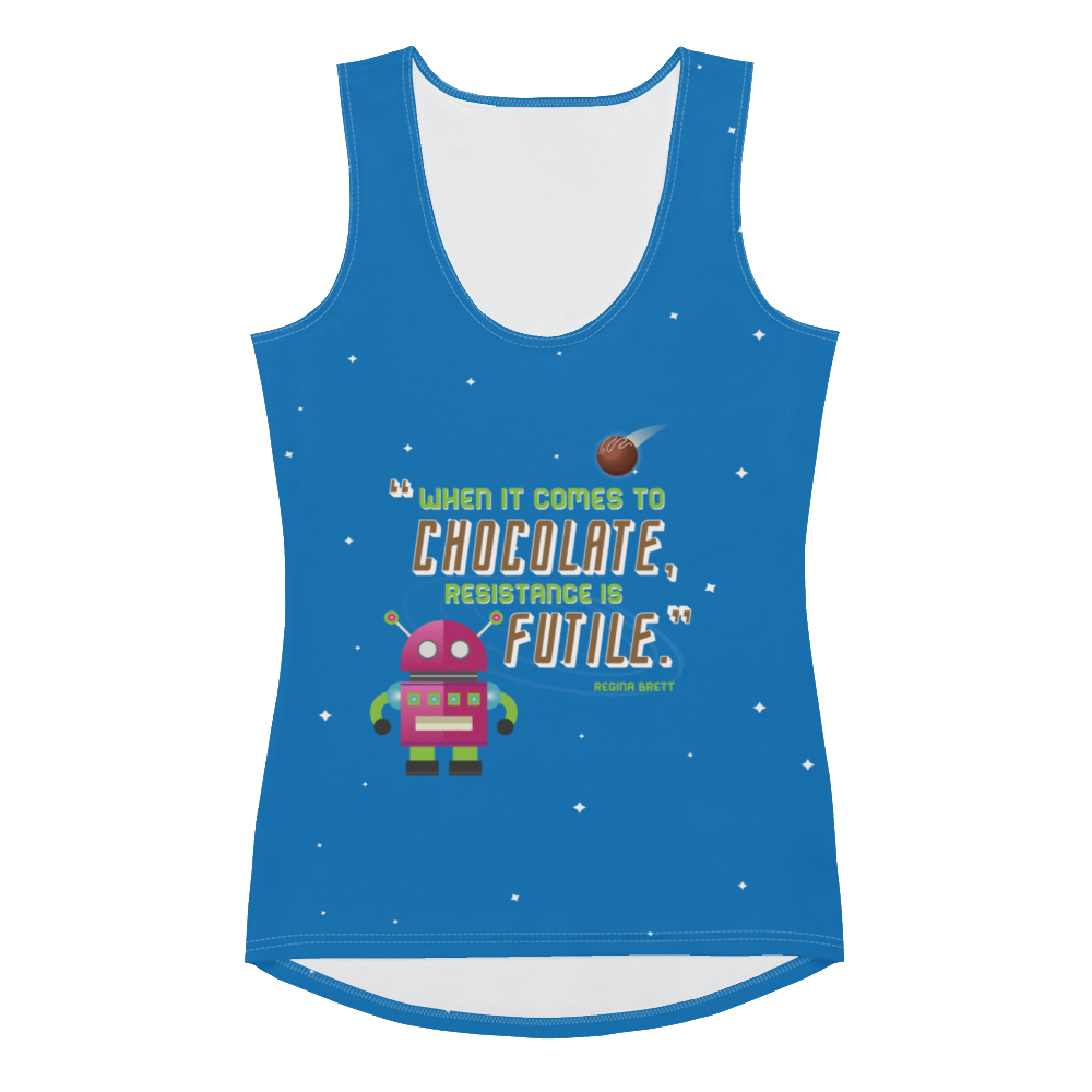 Resistance to Chocolate is Futile Tank Top