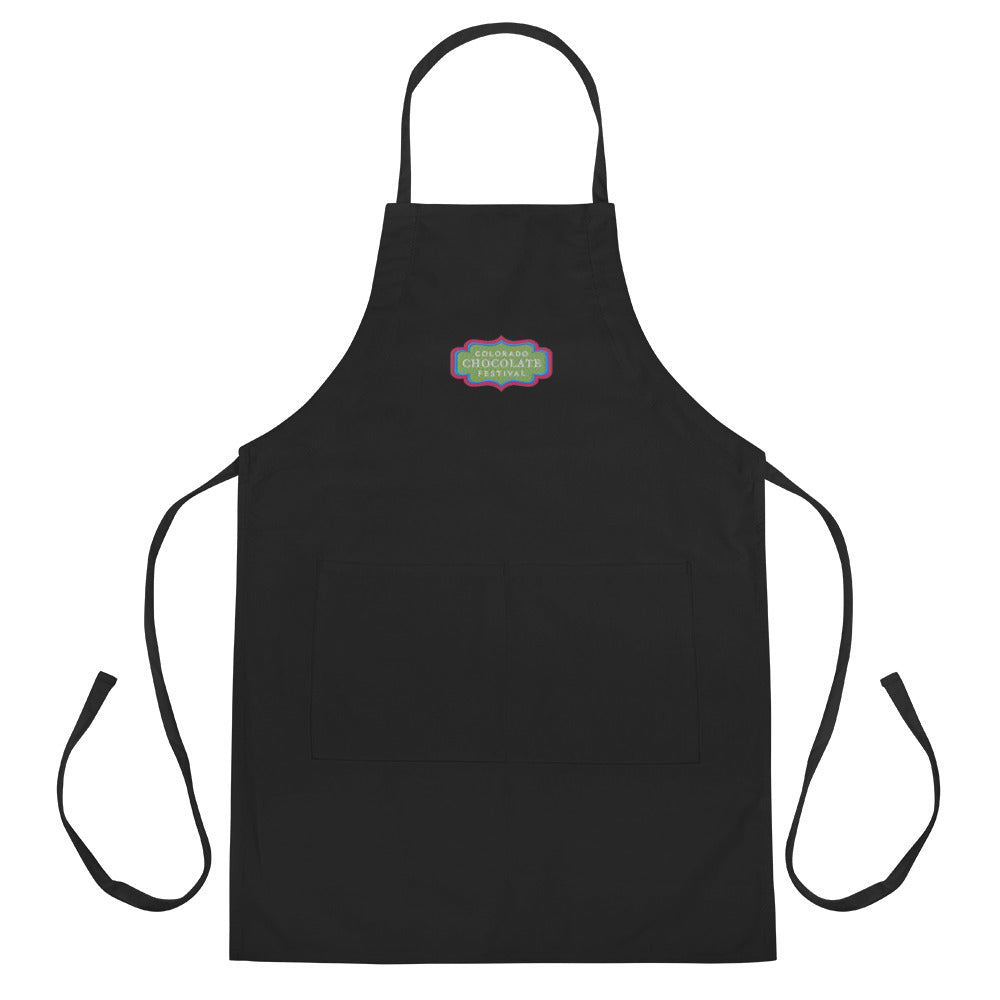 Chocolate Festival Embroidered Apron