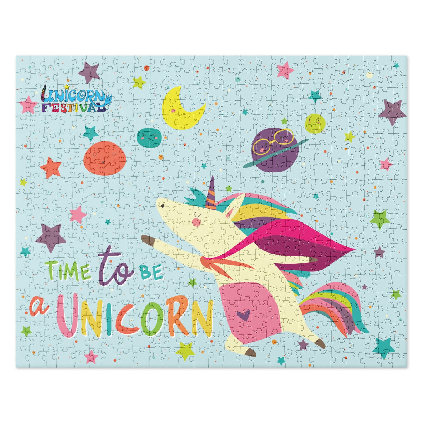 Time to be a Unicorn Jigsaw Puzzle