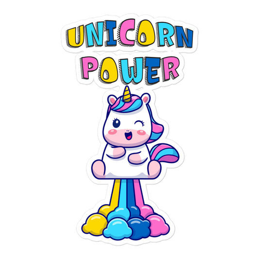 Unicorn Power Stickers