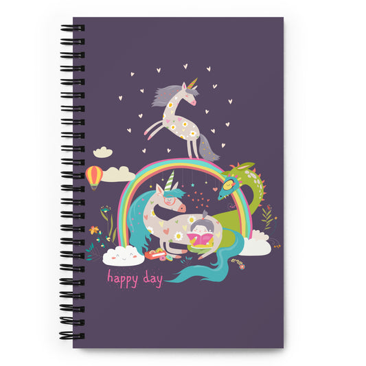 Happy Day Unicorn Notebook