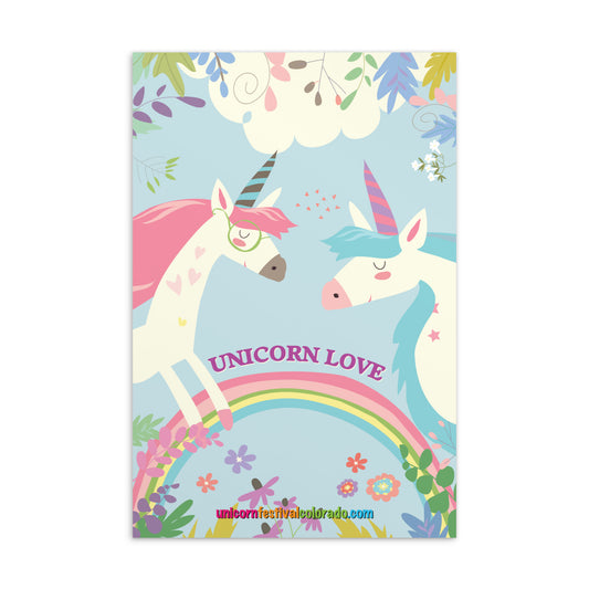 Unicorn Love Postcard