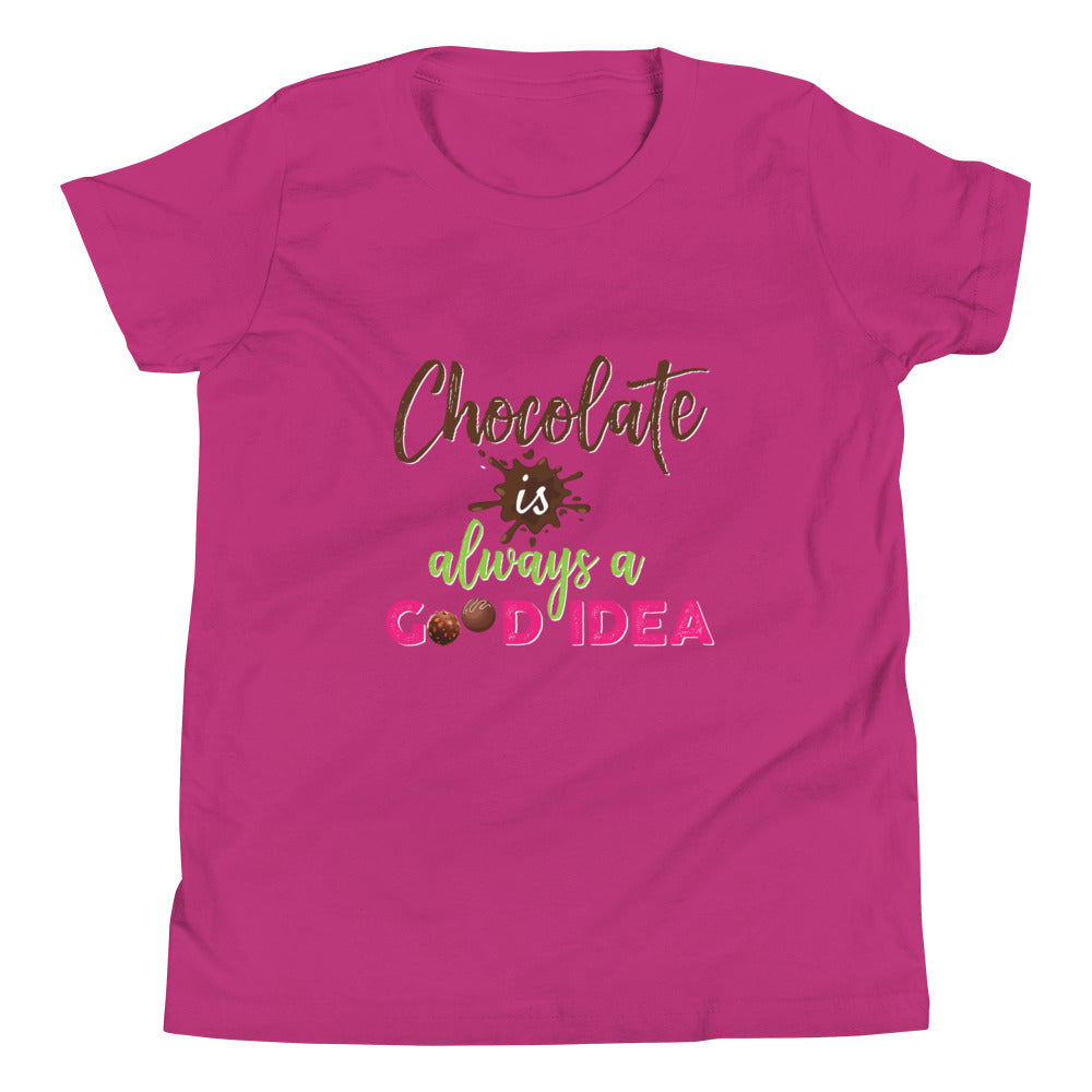 Chocolate is Always a Good Idea Kid's T-Shirt