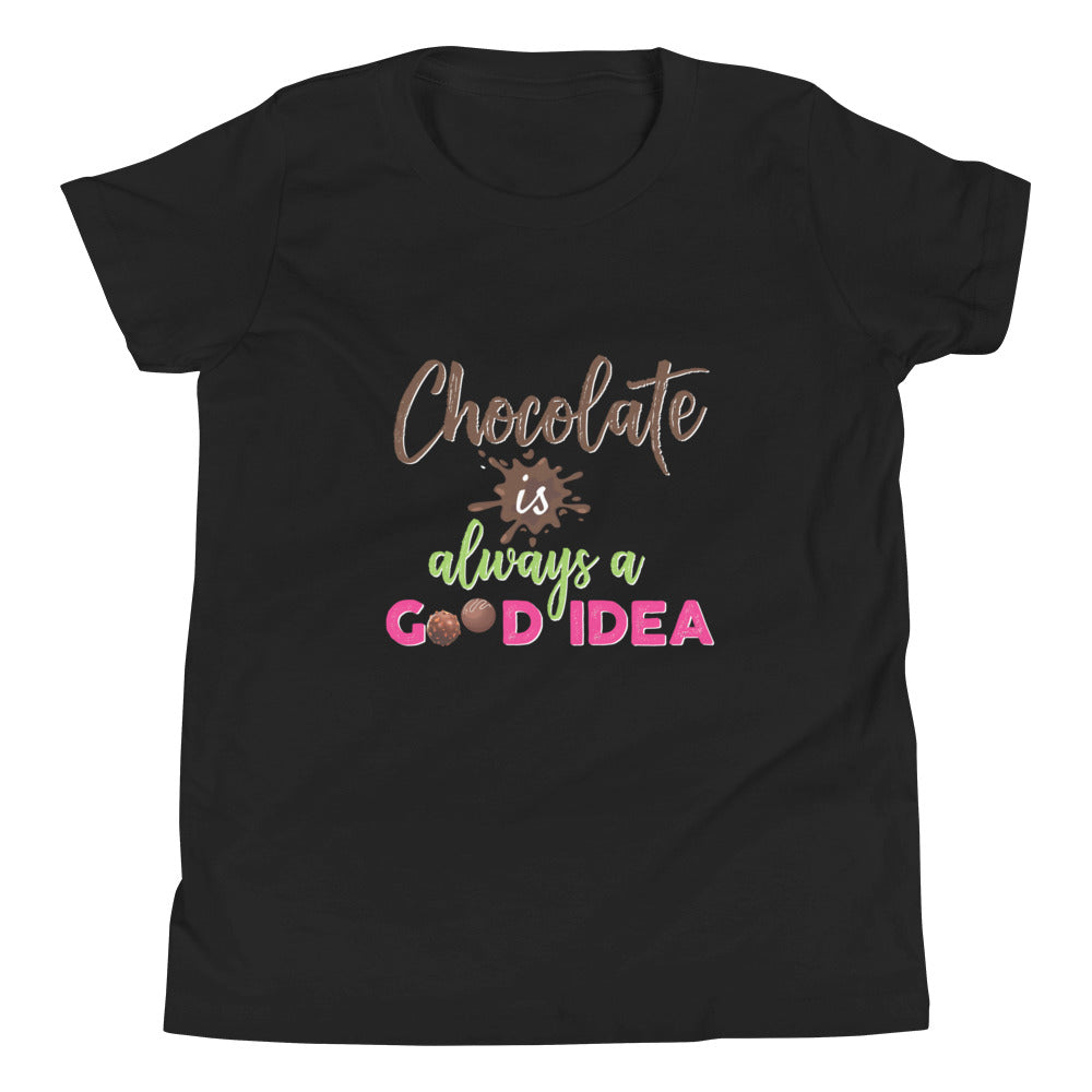 Chocolate is Always a Good Idea Kid's T-Shirt
