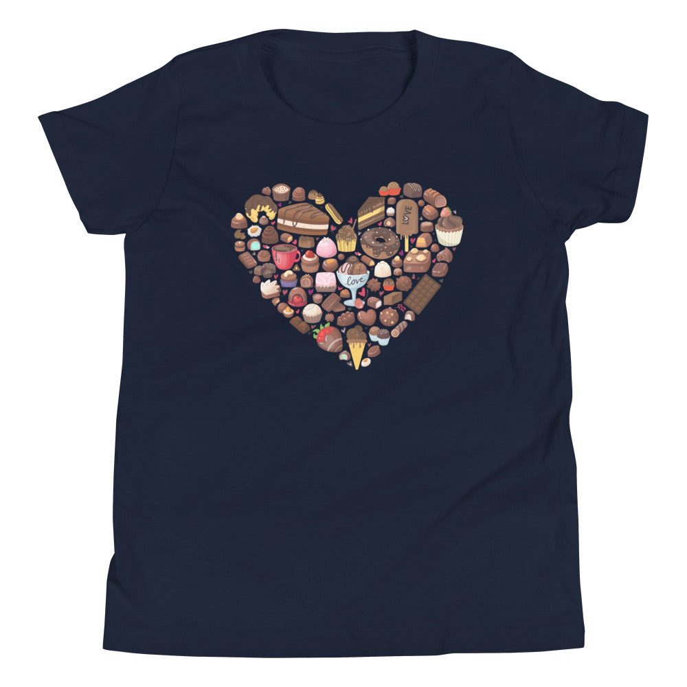 Chocolate Heart Kid's T-Shirt